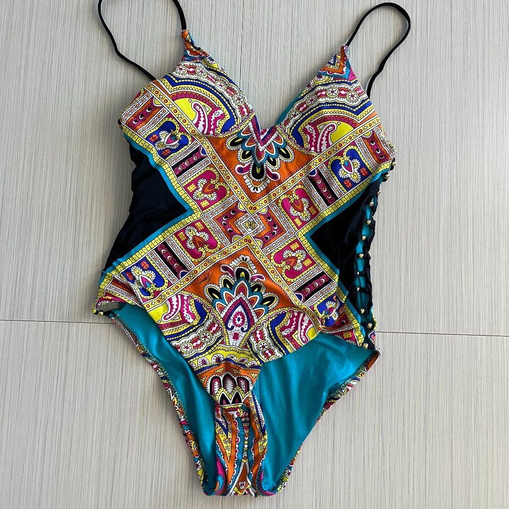 Paisley swimsuit
